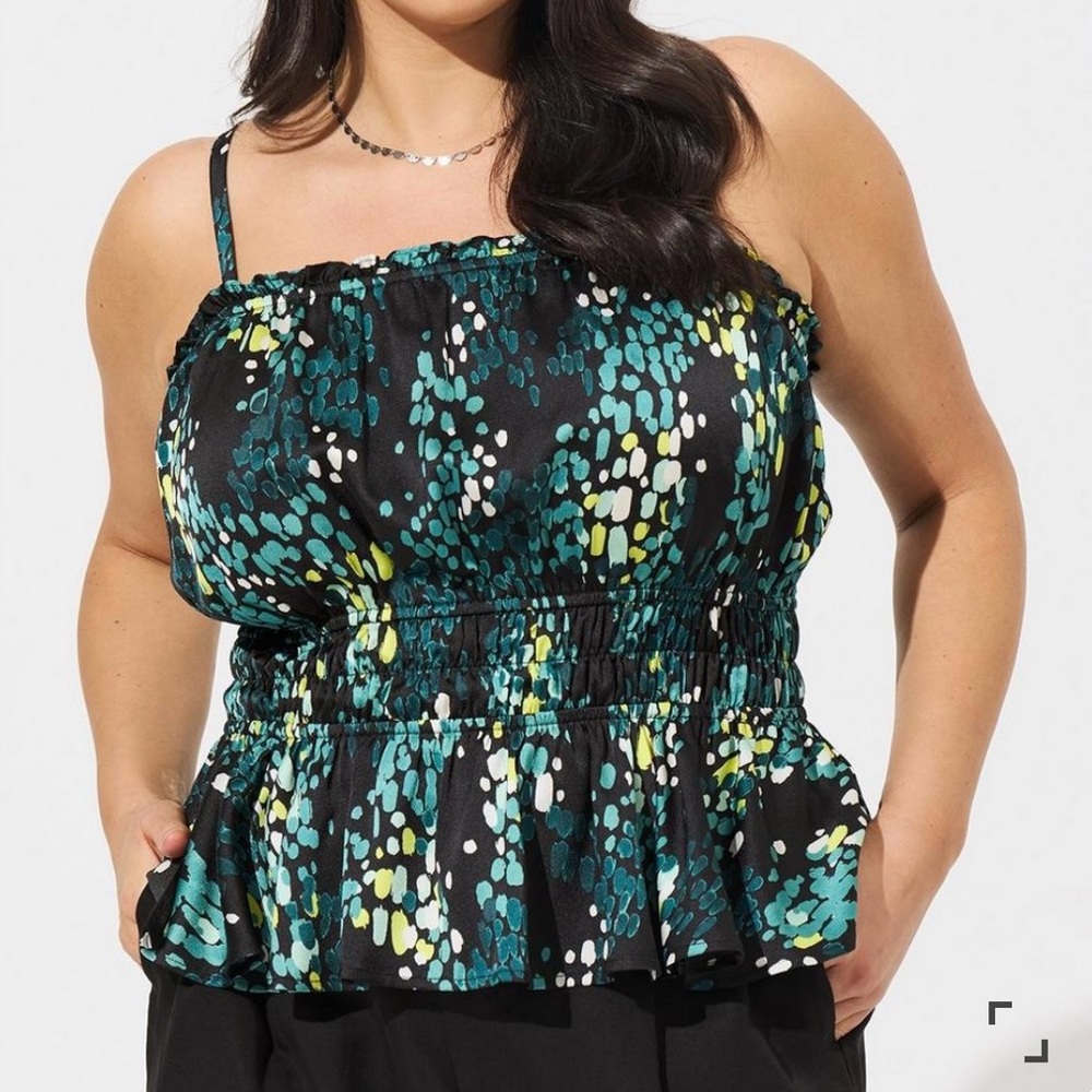 🆕NWT🔖Torrid Peplum Square Neck Cami - 3x